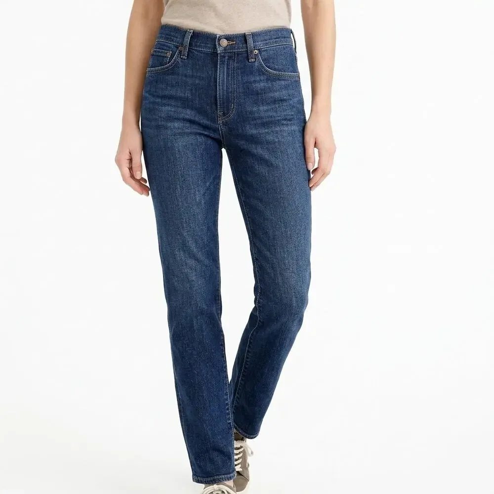 J.Crew Cotton Blend Blue Stretch Jeans Women Size 25S